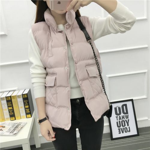  Gilet hiver sans manche femme en coton - Ref 580791