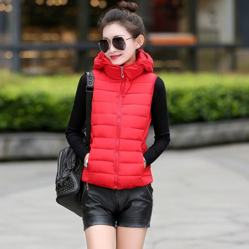  Gilet hiver sans manche femme en coton - Ref 580942