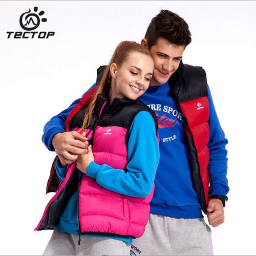  Gilet hiver sans manche uniGenre TECTOP en polyester - Ref 581063