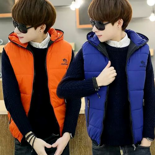 Gilet hiver sans manche homme en coton - Ref 581084