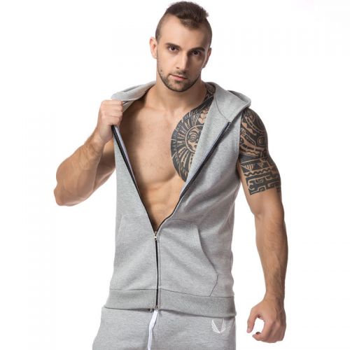  Gilet sans manche sport homme en coton - Ref 541085