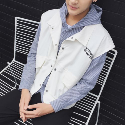  Gilet sans manche sport homme Base de en coton - Ref 541102