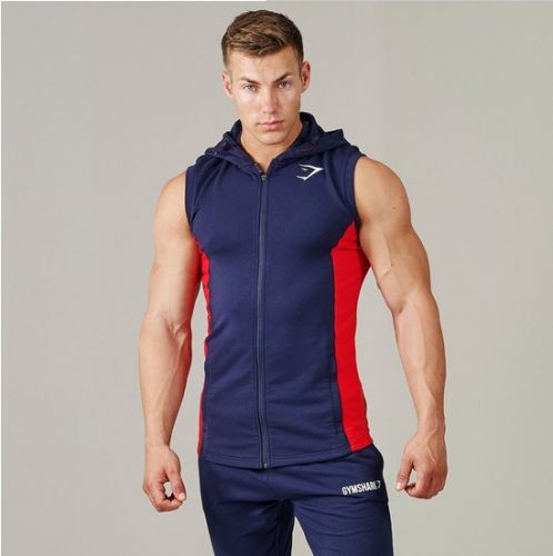 Gilet sans manche sport homme gilet de Shark en coton - Ref 541425