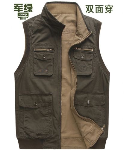 Gilet sans manche sport homme JEEPRAY en coton - Ref 541432