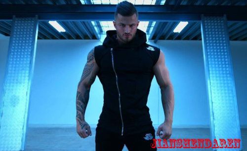  Gilet sans manche sport homme en coton - Ref 541506