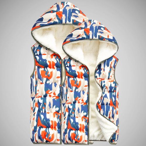  Gilet sans manche sport uniGenre camouflage - Ref 541552
