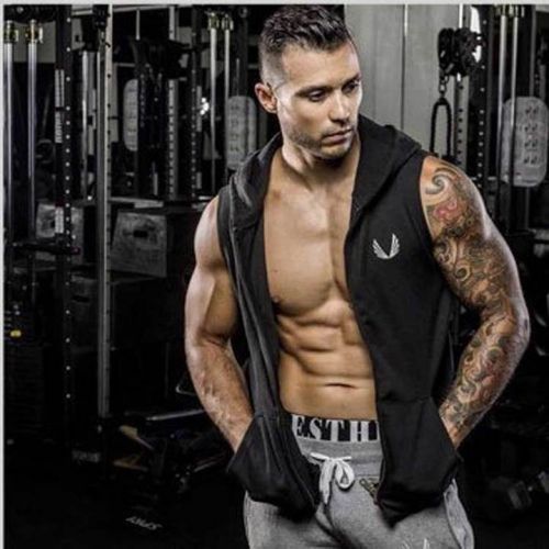  Gilet sans manche sport homme en coton - Ref 541569