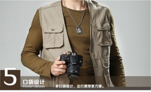  Gilet sans manche sport homme en coton - Ref 541770