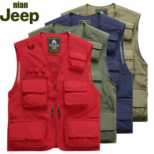 Gilet sans manche sport homme NIANJEEP - Ref 541884