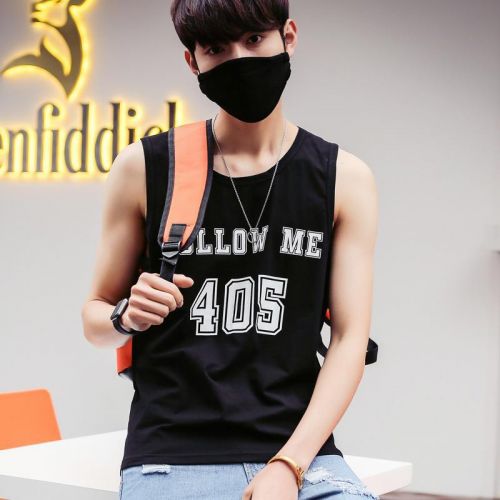  Gilet sans manche sport homme en coton - Ref 541962