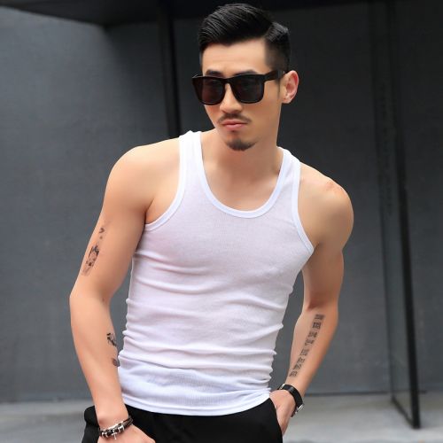  Gilet sans manche sport homme en coton - Ref 541970