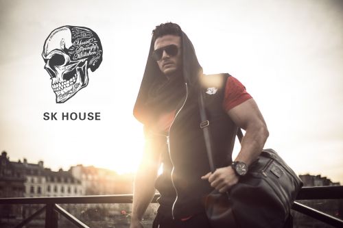  Gilet sans manche sport homme BODY ENGINEERS en coton - Ref 543056