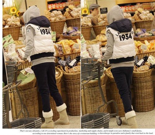 Gilet sans manche sport femme Bas veste de coton en nylon - Ref 543198