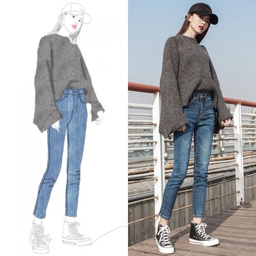 Jean femme ZHE YUAN - Ref 3191107
