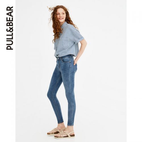 Jean femme PULL BEAR - Ref 3193763