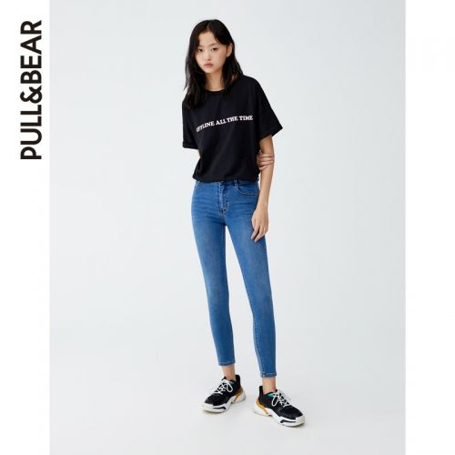 Jean femme PULL BEAR - Ref 3194565