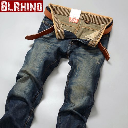 Jeans pour jeunesse coupe droite en coton Quatre saisons - Ref 1460819