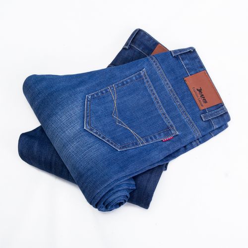 Jeans pour jeunesse coupe droite GAVESON en coton Quatre saisons - Ref 1460905