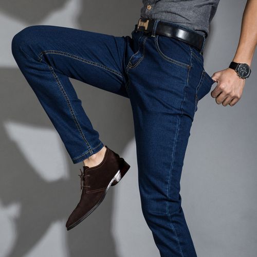 Jeans pour jeunesse coupe droite en coton Quatre saisons - Ref 1460908