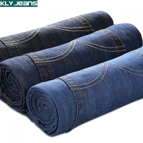 Jeans pour jeunesse droite de coton, fibres polyester été - Ref 1460921