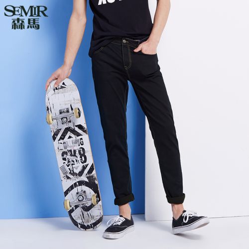 Jeans pour jeunesse pieds Slim SEMIR en coton été - Ref 1460928