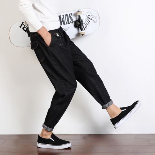 Jeans pour jeunesse pieds Slim BOOKA en coton été - Ref 1460963