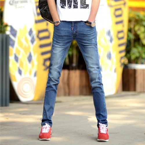 Jeans pour jeunesse pieds Slim été - Ref 1460966