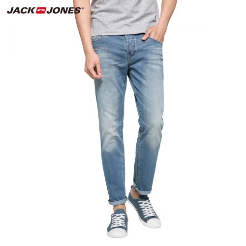 Jeans pour jeunesse pieds Slim JACK JONES en coton été - Ref 1460972