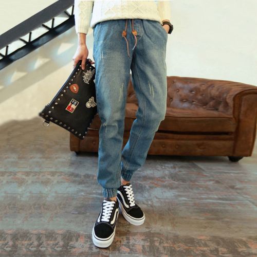 Jeans pour jeunesse Sarouel en coton été - Ref 1461045