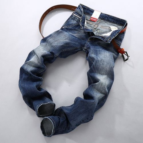 Jeans pour jeunesse coupe droite en coton Quatre saisons - Ref 1461060