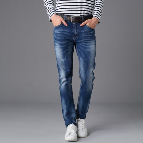 Jeans pour jeunesse pieds Slim FKDV Coton fibre élastique de polyuréthane spandex automne - Ref 1461068