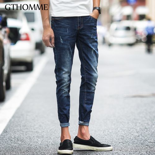 Jeans pour jeunesse pieds Slim GTHOMME en CVC été - Ref 1461142