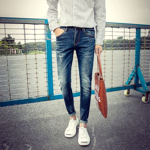 Jeans pour jeunesse pieds Slim GTHOMME en coton Quatre saisons - Ref 1461181