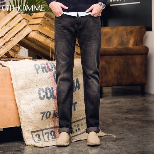 Jeans pour jeunesse pieds Slim GTHOMME Coton fibre élastique de polyuréthane spandex été - Ref 1461187