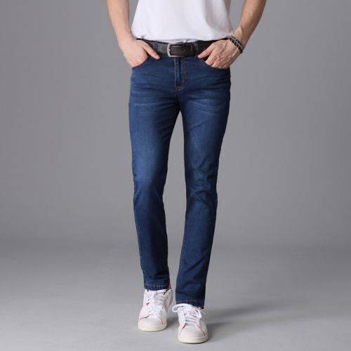 Jeans pour jeunesse pieds Slim FKDV Coton, de fibres polyester viscose rayonne polyuréthane élastique fibre spandex été - Ref 1461213