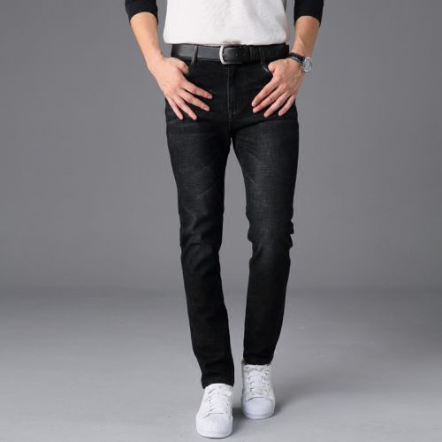 Jeans pour jeunesse pieds Slim FKDV Coton fibre élastique de polyuréthane spandex hiver - Ref 1461215