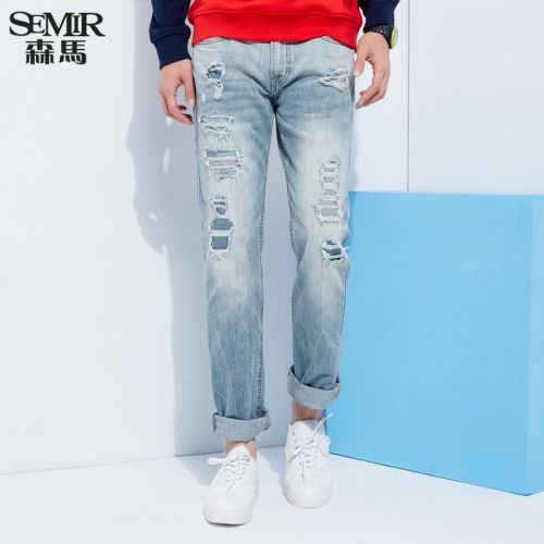 Jeans pour jeunesse SEMIR en coton printemps - Ref 1461220