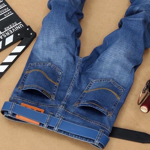 Jeans pour jeunesse coupe droite CAMAPALEE en coton automne - Ref 1461294