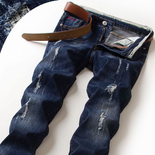 Jeans pour jeunesse coupe droite JEANS en coton automne - Ref 1461327