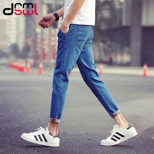 Jeans pour adolescent pieds Slim DRMSWL en coton été - Ref 1461334