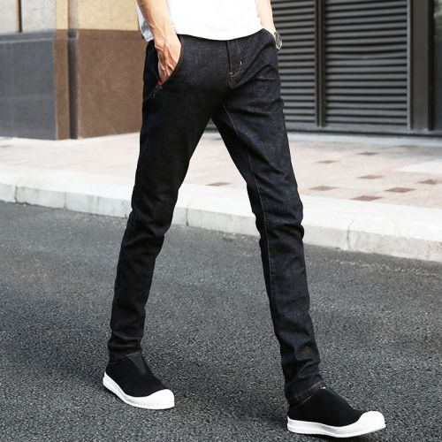 Jeans pour adolescent pieds Slim EMIRDOS en coton automne - Ref 1461358