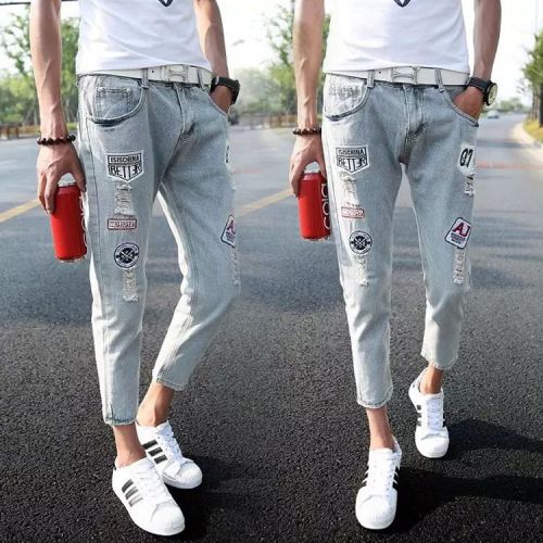 Jeans pour adolescent été - Ref 1461401