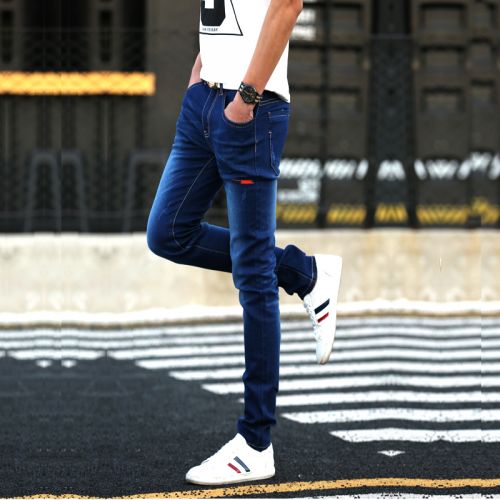 Jeans pour adolescent pieds Slim en CVC été - Ref 1461414