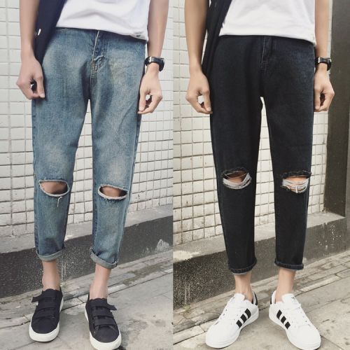 Jeans pour jeunesse en coton - Ref 1461423
