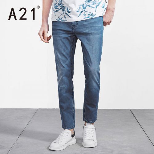 Jeans pour jeunesse pieds Slim en CVC automne - Ref 1461462
