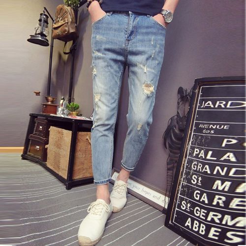 Jeans pour adolescent pieds Slim SA5M été - Ref 1461467