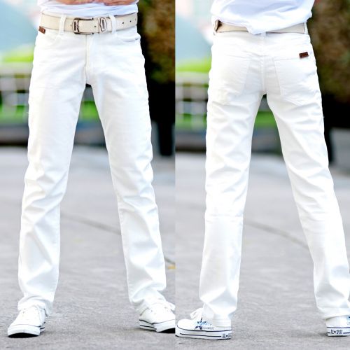 Jeans pour jeunesse coupe droite en CVC Quatre saisons - Ref 1461469