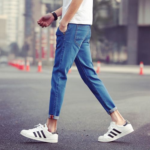 Jeans pour adolescent pieds Slim EPIC CYCLE en coton automne - Ref 1461504