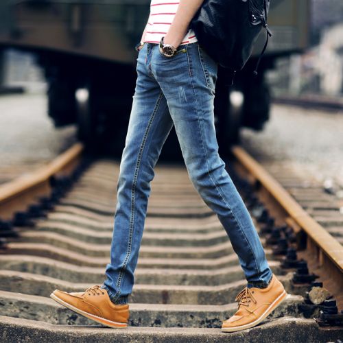 Jeans pour jeunesse pieds Slim été - Ref 1461520