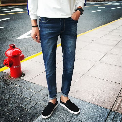 Jeans pour jeunesse pieds Slim HIIM HUUM automne - Ref 1461539